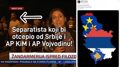 BLOKADERE U NOVOM SADU PREDVODI MILAN ČANAK - Otcepljenje Vojvodine i Kosova na dnevnom redu? (VIDEO) BLOKADERE U NOVOM SADU PREDVODI MILAN ČANAK - Otcepljenje Vojvodine i Kosova na dnevnom redu? (VIDEO)
