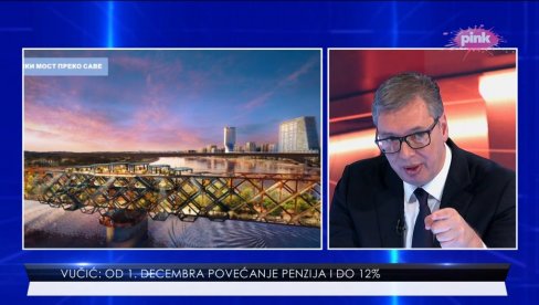 (FOTO) MOST VELIČANSTVENO IZGLEDA Vučić pokazao kako će izgledati novi objekti koji se grade u Beogradu (FOTO)
