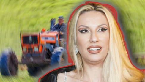 NESVAKIDAŠNJI POKLON: Rada Manojlović za rođendan dobila traktor - pevačica zaplakala od sreće NESVAKIDAŠNJI POKLON: Rada Manojlović za rođendan dobila traktor - pevačica zaplakala od sreće