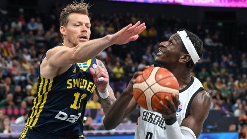 NEMAČKA POKAZALA SNAGU: Panceri razbili Švedsku za drugu pobedu na Evrobasketu