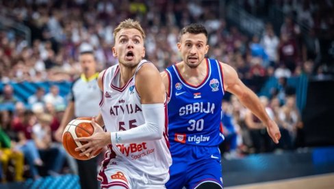 PRENOS, SRBIJA - LETONIJA: Frka na Evrobasketu!