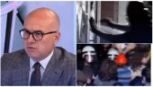 ПОГЛЕДАЈТЕ КАКО ИЗГЛЕДАЈУ ПРОСТОРИЈЕ СНС НАКОН ШТО ИХ БЛОКАДЕРИ ОСКРНАВЕ Вучевић: Тако би и Србија изгледала када би је водили (ВИДЕО)