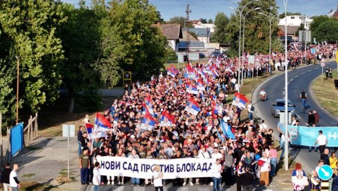 ГРАЂАНИ ПРОТИВ БЛОКАДА: Народ тражи мир и нормалан живот, прво окупљање и у Новом Саду (ФОТО/ВИДЕО)