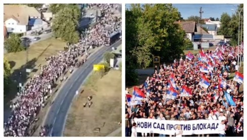 ВЕЛИЧАНСТВЕН СНИМАК ИЗ НОВОГ САДА: Грађани устали против блокада (ВИДЕО) ВЕЛИЧАНСТВЕН СНИМАК ИЗ НОВОГ САДА: Грађани устали против блокада (ВИДЕО)