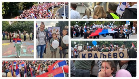 ГРАЂАНИ ПРОТИВ БЛОКАДА: Народ тражи мир и нормалан живот, прво окупљање и у Новом Саду (ФОТО/ВИДЕО)