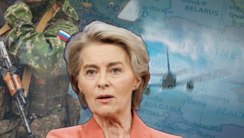 SUMNJA SE NA RUSKI NAPAD: Zaslepljen avion Fon der Lajenove nad Balkanom - onesposobljen GPS, pilot koristio papirnu kartu