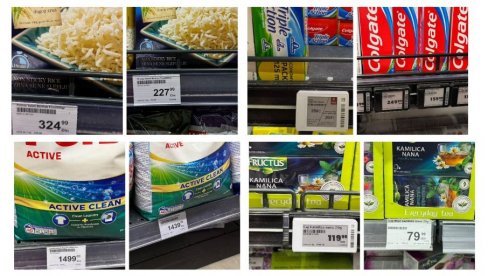 ПИРИНАЧ ЈЕФТИНИЈИ ЗА 100 ДИНАРА! Упоредите цене пре и после снижења за више производа - Прашак, чај, сирће, макароне... (ФОТО) ПИРИНАЧ ЈЕФТИНИЈИ ЗА 100 ДИНАРА! Упоредите цене пре и после снижења за више производа - Прашак, чај, сирће, макароне... (ФОТО)