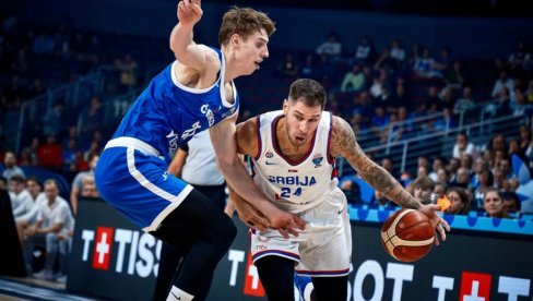 NIJE BILO PRIJATNO... Ovako je Stefan Jović najavio meč Srbija - Finska na Evrobasketu