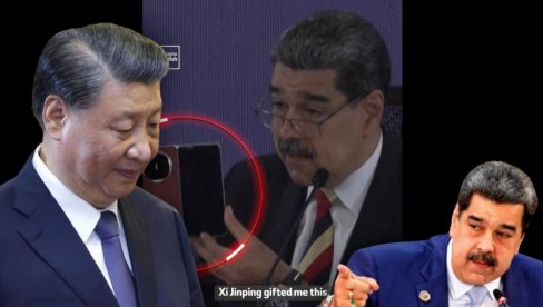 MADURO DOBIO TELEFON OD SIJA: Ni Gringosi Ameri ne mogu da ga prisluškuju - najbezbedniji na svetu (VIDEO) MADURO DOBIO TELEFON OD SIJA: Ni Gringosi Ameri ne mogu da ga prisluškuju - najbezbedniji na svetu (VIDEO)