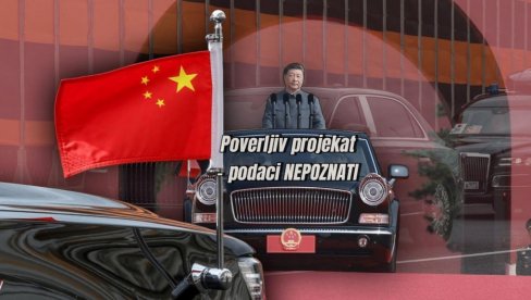 СИЈЕВА ЦРВЕНА ЗАСТАВА Тврђава на точковима дуга пет метара за председника Кине, Амери кажу: Трајни симбол комунизм (ФОТО)