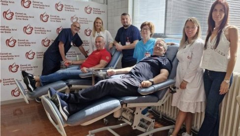 OTVORENA TRANSFUZIOLOGIJA U MELJINAMA: Obavljen i probni test darivanja krvi OTVORENA TRANSFUZIOLOGIJA U MELJINAMA: Obavljen i probni test darivanja krvi