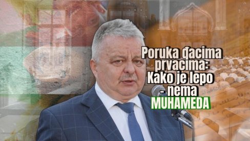 KAKO JE LEPO - NEMA NIJEDNOG MUHAMEDA Gradonačelnik šokirao tokom posete školi - govor naišao na burne reakcije javnosti (FOTO) KAKO JE LEPO - NEMA NIJEDNOG MUHAMEDA Gradonačelnik šokirao tokom posete školi - govor naišao na burne reakcije javnosti (FOTO)