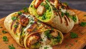 CEZAR SALATA SA PILETINOM U TORTILJI: Recept za ručak u pokretu