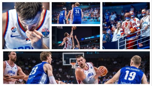 PRENOS, SRBIJA - FINSKA: Orlovi doživeli peh! Frka na Evrobasketu!