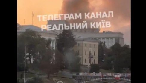 ГОРИ ЗГРАДА ВЛАДЕ У КИЈЕВУ: Хитно се огласила премијерка Украјине (ФОТО/ВИДЕО)