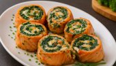 PUNJENI FILETI LOSOSA SA SPANAĆEM I FETOM: Recept za brzo i zdravo jelo PUNJENI FILETI LOSOSA SA SPANAĆEM I FETOM: Recept za brzo i zdravo jelo