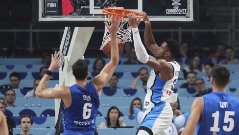 GRČKA U ČETVRTFINALU EVROBASKETA: Janis Adetokumbo blistao, heleni pobedili Izrael