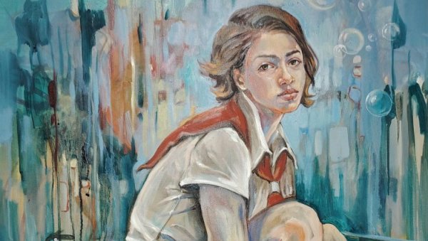 ЛЕПОТА ОДРАСТАЊА И ТОПЛИНА ДОМА: Нови циклус слика Јелене Тијанић Савић у УК Пароброд