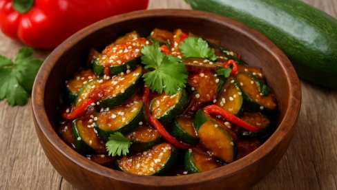 TIKVICE U SLATKO-KISELOM SOSU: Recept za salatu za sve prilike TIKVICE U SLATKO-KISELOM SOSU: Recept za salatu za sve prilike