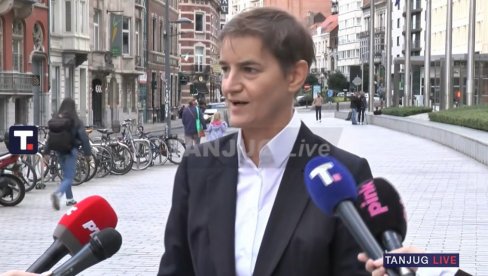 АНА БРНАБИЋ СЕ ОБРАТИЛА ГРАЂАНИМА ИЗ БРИСЕЛА: Трудимо се да кластер 3 буде отворен до краја године АНА БРНАБИЋ СЕ ОБРАТИЛА ГРАЂАНИМА ИЗ БРИСЕЛА: Трудимо се да кластер 3 буде отворен до краја године