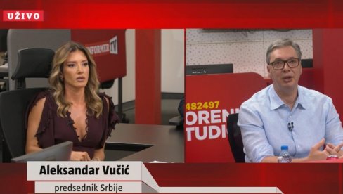 ПРОТИВ КОГА СЕ БОРИ ДРЖАВА? Вучић на питање Јоване Јоксимовић јасно: Главни организатори долазе споља, боримо се против људи без лица