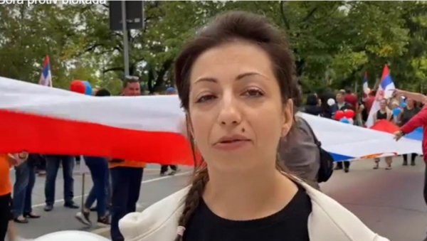 НАША СРБИЈА ЈЕ СЛОБОДНА ЗЕМЉА Бор уједињен против блокада (ВИДЕО)