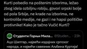 БЛОКАДЕРИМА ЈЕ КУРТИ ИДОЛ: Зато према Србији и Србима имају исти однос