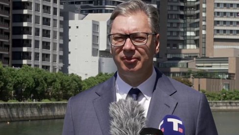 VUČIĆ IZ OSAKE: Očekujemo da naš paviljon poseti više od 1.100.000 posetilaca(VIDEO)
