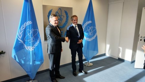 SUSRET LIHAČOVA I GROSIJA: Važni razgovori na 69. zasedanju Generalne konferencije IAEA u Beču