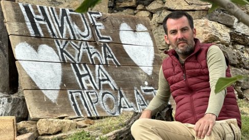 MILAN POPOVIĆ ZA TV NOVOSTI: Dedovina je kuća nije na prodaju, a parče zemlje je dar za budućnost (FOTO)