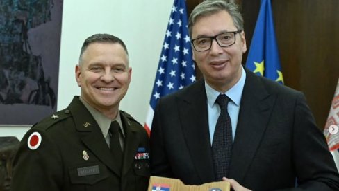 ВУЧИЋ СА КОМАНДАНТОМ НАЦИОНАЛНЕ ГАРДЕ ОХАЈА: Генерал Вудраф ће као уважени гост присуствовати нашој војној паради „Снага јединства ВУЧИЋ СА КОМАНДАНТОМ НАЦИОНАЛНЕ ГАРДЕ ОХАЈА: Генерал Вудраф ће као уважени гост присуствовати нашој војној паради „Снага јединства