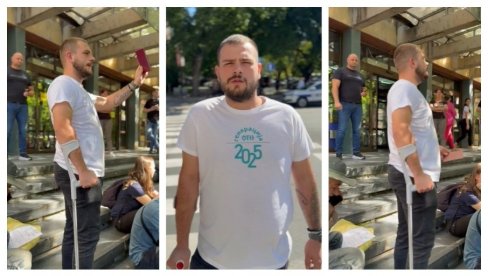 BLOKADERI VREĐALI TIKTOKERA LEPOG ISPRED SUDA: Meni kao žrtvi je oduzeto osnovno ljudsko pravo (VIDEO) BLOKADERI VREĐALI TIKTOKERA LEPOG ISPRED SUDA: Meni kao žrtvi je oduzeto osnovno ljudsko pravo (VIDEO)