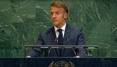NEZAVISNOST KAO USLOV ZA MIR: Francuski predsednik Emanuel Makron za govornicom UN priznao Palestinu