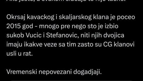 СРАМОТА: Шолакови медији хтели су да оптуже Вучића за сукоб кавачког и шкаљарског клана (ФОТО) СРАМОТА: Шолакови медији хтели су да оптуже Вучића за сукоб кавачког и шкаљарског клана (ФОТО)