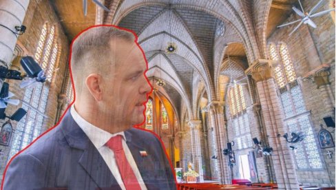 NEOBIČAN INCIDENT: Prerušio se u sveštenika, pa pokušao da priđe POLJSKOM PREDSEDNIKU tokom mise u crkvi NEOBIČAN INCIDENT: Prerušio se u sveštenika, pa pokušao da priđe POLJSKOM PREDSEDNIKU tokom mise u crkvi
