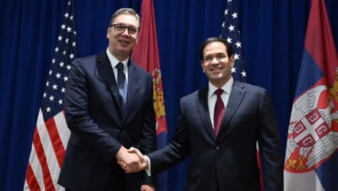 VUČIĆ SA MARKOM RUBIJOM: Oglasio se predsednik - ovo su bile teme razgovora