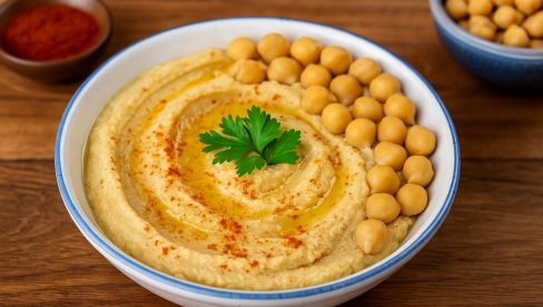 DOMAĆI HUMUS OD LEBLEBIJA: Recept za zdrav namaz