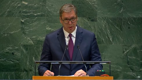 CEO VUČIĆEV GOVOR U UN: Predsednik Srbije rekao sve o stanju na Kosovu i Metohiji, sukobima u svetu i strašnim problemima današnjice (VIDEO) CEO VUČIĆEV GOVOR U UN: Predsednik Srbije rekao sve o stanju na Kosovu i Metohiji, sukobima u svetu i strašnim problemima današnjice (VIDEO)