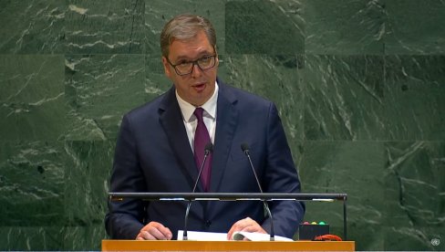 VUČIĆ GOVORI NA GS UN U NJUJORKU: Na Kosovu i Metohiji srpska deca žive u atmosferi straha (VIDEO)
