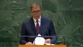 КИРК ЈЕ МУЧКИ СТРЕЉАН, НЕКИ СЕ РАДУЈУ Вучић са говорнице у Њујорку: Данас присуствујемо чуду невиђеном КИРК ЈЕ МУЧКИ СТРЕЉАН, НЕКИ СЕ РАДУЈУ Вучић са говорнице у Њујорку: Данас присуствујемо чуду невиђеном