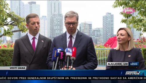 POZVAO SAM TRAMPA DA POSETI SRBIJU Vučić o detaljima susreta sa Rubijom: Ton je bio prijateljski, sastanak sadržajan