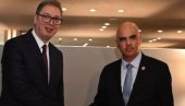 VUČIĆ SA GENERALNIM SEKRETAROM SAVETA EVROPE: Predsednik se sastao sa Alenom Berseom VUČIĆ SA GENERALNIM SEKRETAROM SAVETA EVROPE: Predsednik se sastao sa Alenom Berseom