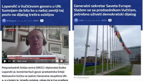 LOPANDIĆ KAŽE DA VUČIĆEV POZIV NA DIJALOG NIKO NE TRETIRA OZBILJNO: Zato su mnogo ozbiljniji ljudi iz EU to shvatili itekako ozbiljno LOPANDIĆ KAŽE DA VUČIĆEV POZIV NA DIJALOG NIKO NE TRETIRA OZBILJNO: Zato su mnogo ozbiljniji ljudi iz EU to shvatili itekako ozbiljno