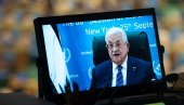 ХАМАС БЕЗ УЛОГЕ У СТВАРАЊУ ДРЖАВЕ: Председник Палестинске управе на ГС УН у Њујорку апеловао на тренутни прекид рата