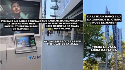 АИК БАНКА ПРЕДЊАЧИ У БАХАЋЕЊУ: Процурио снимак - настављају са отимањем од грађана (ВИДЕО)