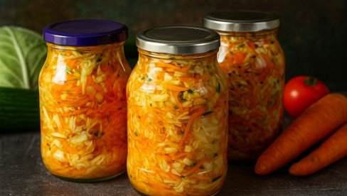 SALATA OD TIKVICA I ŠARGAREPE: Šarena, hrskava i mirisna salata SALATA OD TIKVICA I ŠARGAREPE: Šarena, hrskava i mirisna salata
