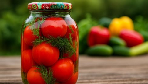 KISELI PARADAJZ ZA ZIMU: Slatko-kisela čarolija u tegli