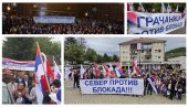 ЈАСНА ПОРУКА СРБА СА КИМ: Север, Грачаница, Штрпце, Косовско Поморавље против блокада! (ФОТО/ВИДЕО) ЈАСНА ПОРУКА СРБА СА КИМ: Север, Грачаница, Штрпце, Косовско Поморавље против блокада! (ФОТО/ВИДЕО)