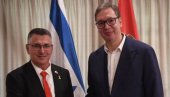 ФОКУС НА КЉУЧНЕ ТЕМЕ НАШИХ ОДНОСА И РЕГИОНАЛНЕ СТАБИЛНОСТИ Вучић се састао са министром спољних послова Израела (ФОТО)