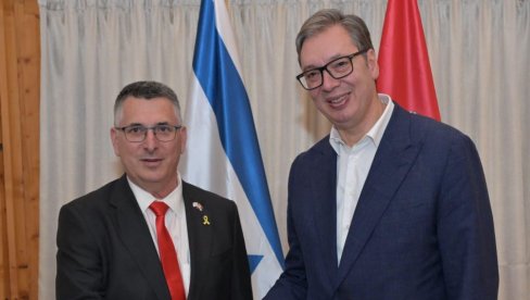 VUČIĆ JE JEDAN OD NAJIMPRESIVNIH LIDERA U EVROPI! Ministar spoljnih poslova Izraela: Imao sam čast da se danas sastanem s njim (FOTO) VUČIĆ JE JEDAN OD NAJIMPRESIVNIH LIDERA U EVROPI! Ministar spoljnih poslova Izraela: Imao sam čast da se danas sastanem s njim (FOTO)